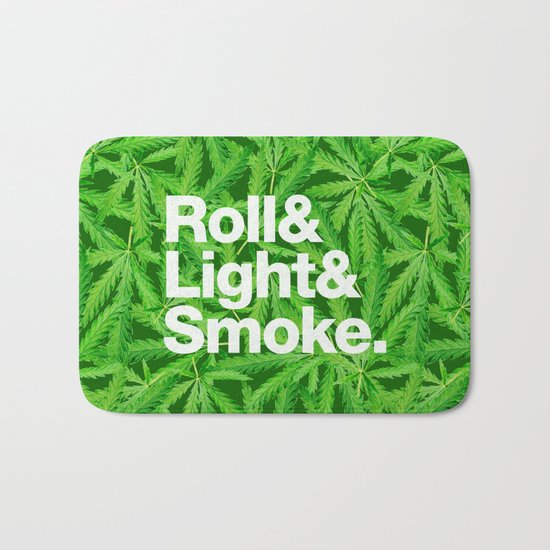 Weed Bath Mat