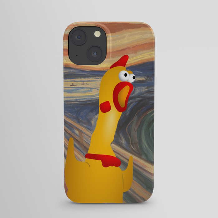 Rubber Chicken Scream iPhone Case