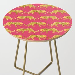 The New Animal Print - Berry Side Table