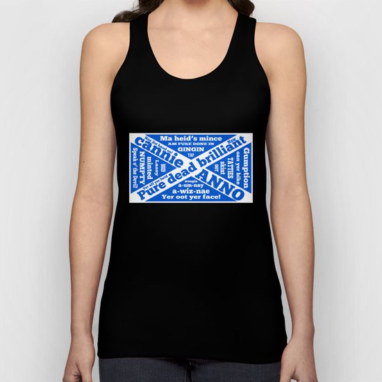 Scottish slang and phrases Unisex Tank Top