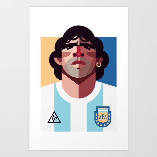 DM10 | La Albiceleste Art Print
