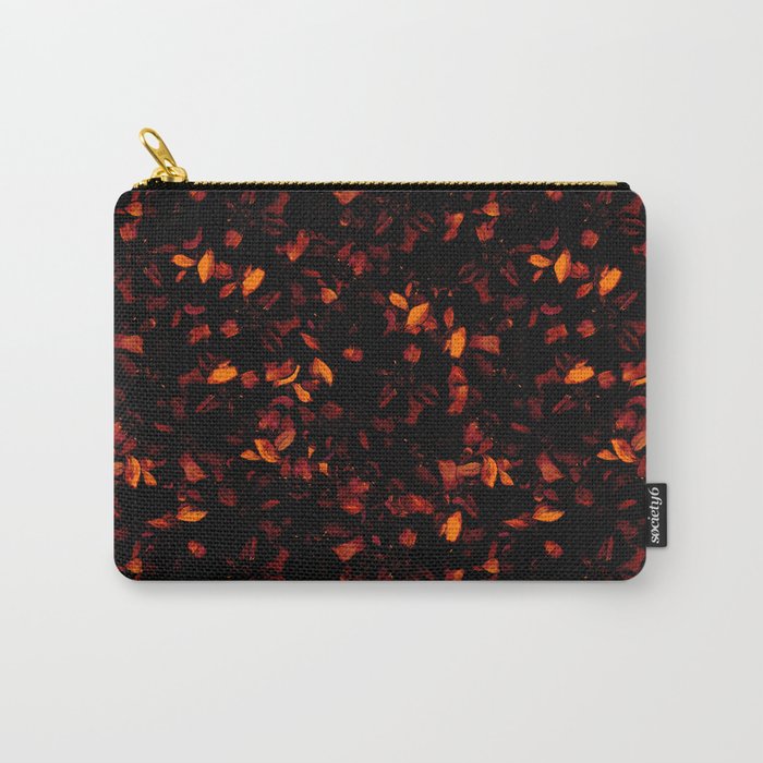 Lots of flowers in the dark B 2 Carry-All Pouch
