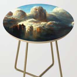 Heavenly City Side Table