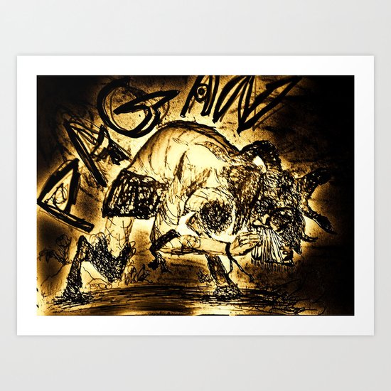 Pagan Pan Art Print