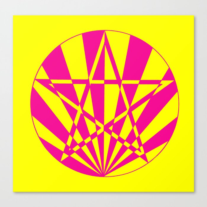 pentagram Canvas Print