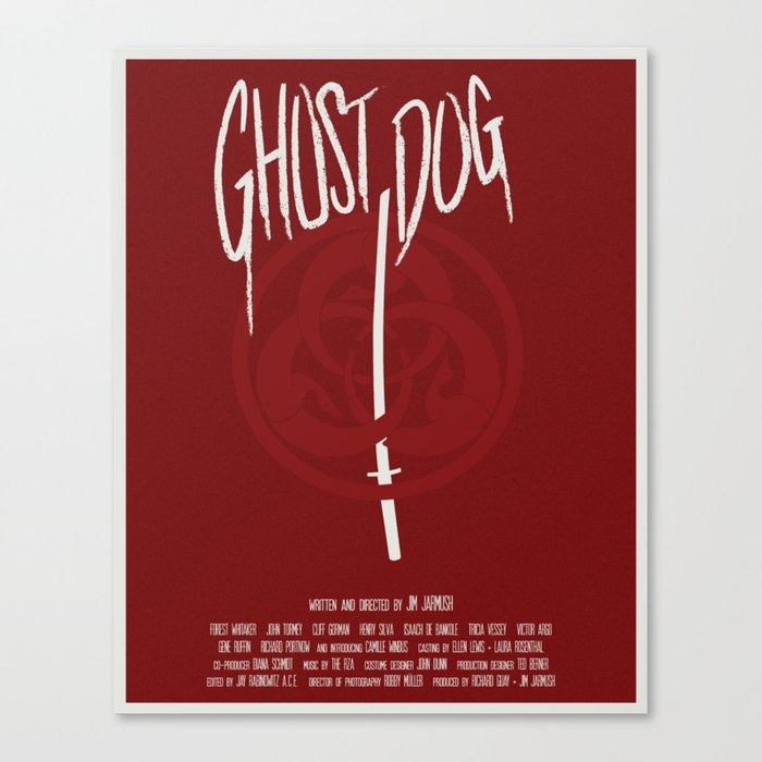 Ghost Dog Canvas Print