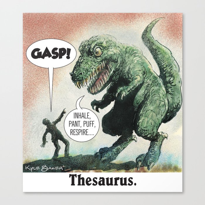 Thesaurus Canvas Print