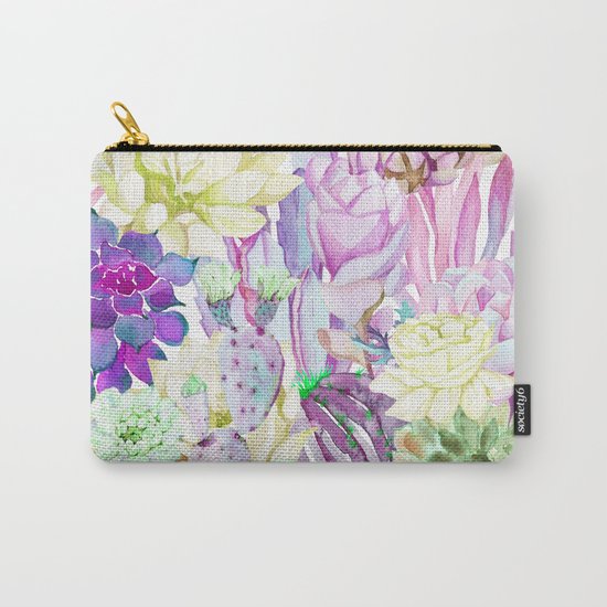 Lilac garden Carry-All Pouch