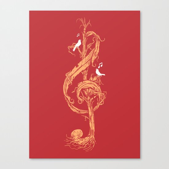 Natural Melody Canvas Print