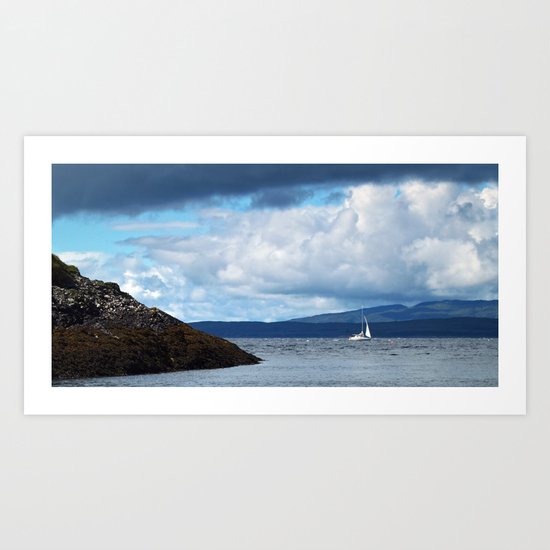 Running for Cover Art Print
