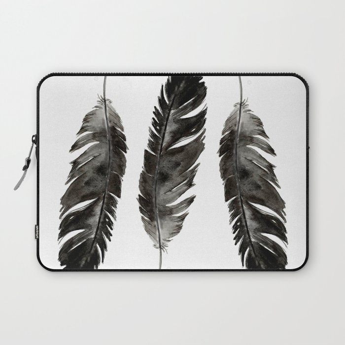 Three feathers Laptop Sleeve