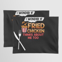 Fried Chicken Wing Recipe Strips Fingers Placemat