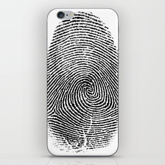 Fingerprint iPhone Skin