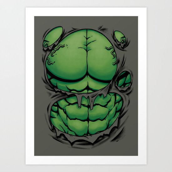 The Green Giant Art Print