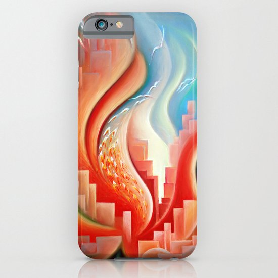Hibiscus City iPhone & iPod Case