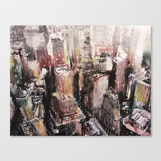 Roofs N°1 Canvas Print