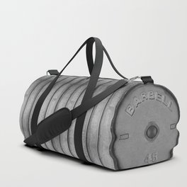 Olympic Dumbbell Weights // Classic Iron Grey Athletic Sports Gym Bag Designed by duffletrouble Duffle Bag | Fitness Exercise, Weight Weights Lift, Athletic Sports Girl, Humor Funny Girls, Crossfit Cross Fit, Shark Power Lifting, Cool Baseball Locker, Photo, Running Basketball, Best Top Selling Fun 