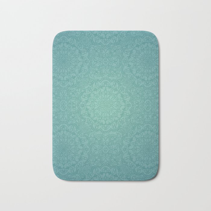 Alhambra Jade Bath Mat By Memyselfdesign Society6