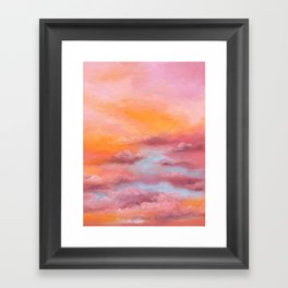 Pink Delight Framed Art Print