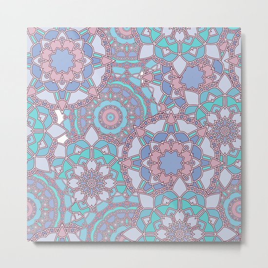 Abstract pattern Metal Print