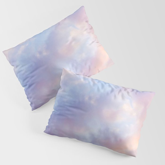 cotton candy clouds Pillow Sham