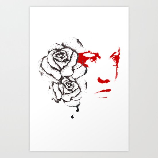 Abusive Art Print