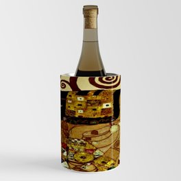 Gustav Klimt Stoclet Frieze ( Detail ) Wine Chiller