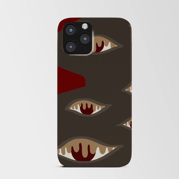 The crying eyes 14 iPhone Card Case