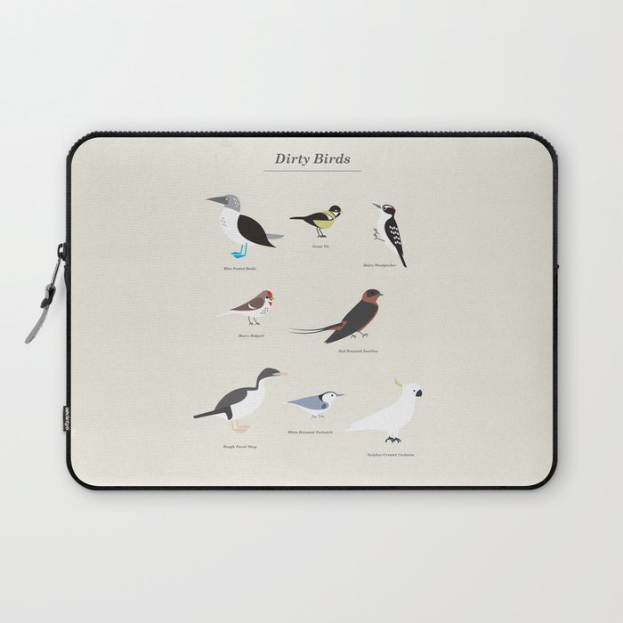 Dirty Birds Laptop Sleeve