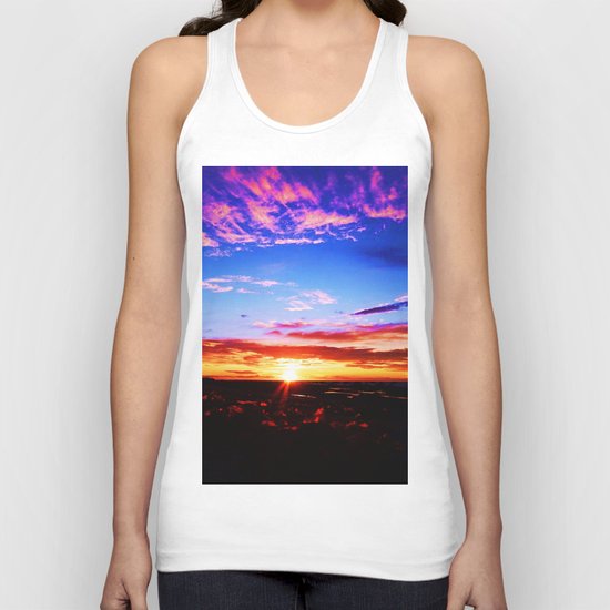 Easter Egg Sky Unisex Tank Top
