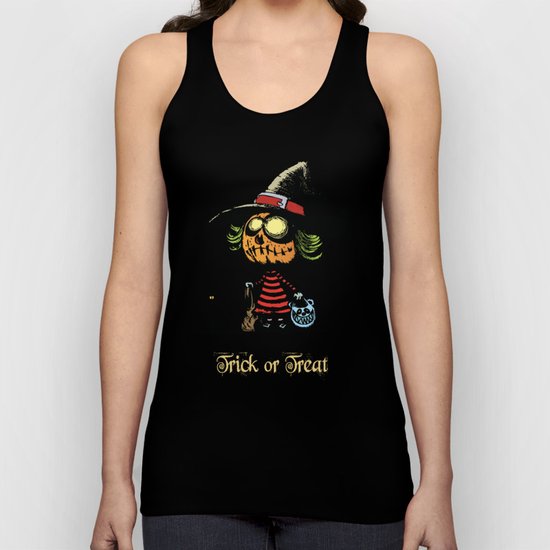 Trick or treat v2 Unisex Tank Top