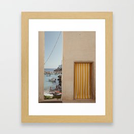 Escape to the islands Framed Art Print