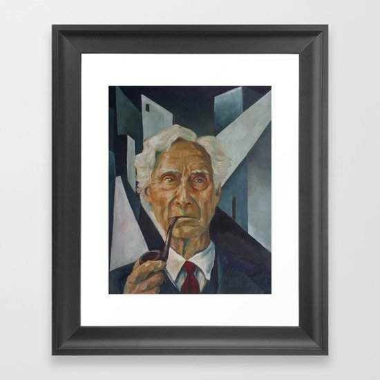 Bertrand Russell Framed Art Print
