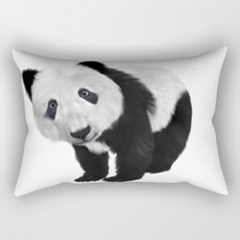 Curious Panda Rectangular Pillow
