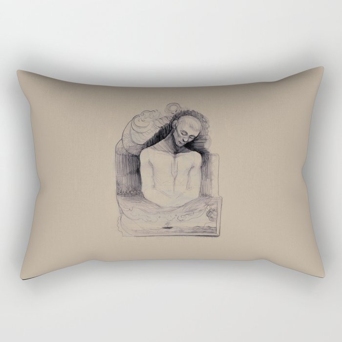 Dreamer's Drowse Rectangular Pillow