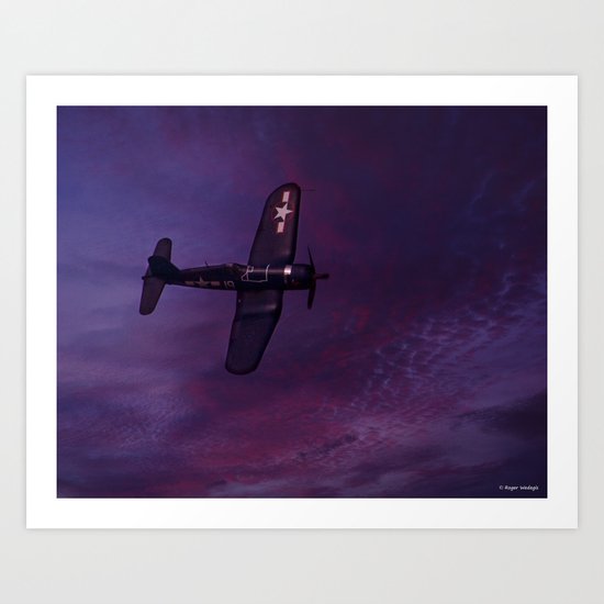 Corsair At Dawn Art Print