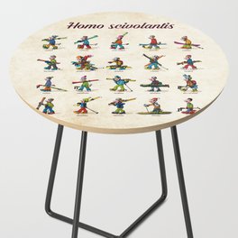 Homo scivolantis Side Table