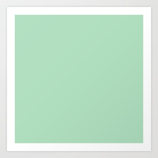Sea Green Art Print