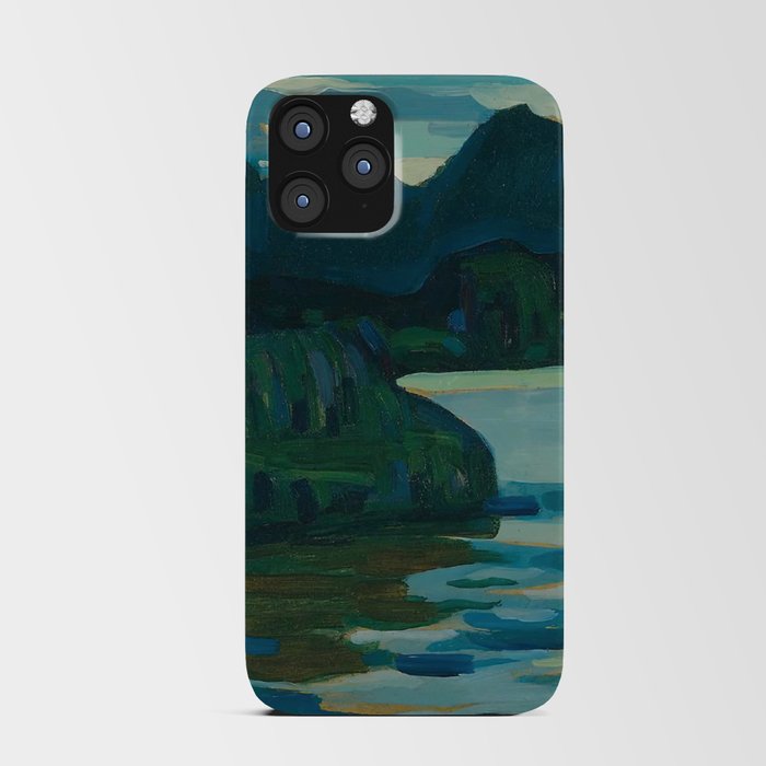 Wassily Kandinsky - Murnau-Staffelsee II (Murnau coastline II) iPhone Card Case