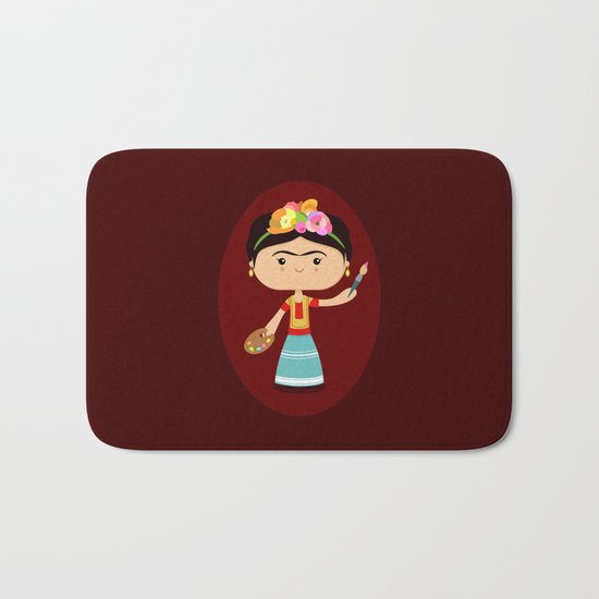 Frida Kahlo Bath Mat