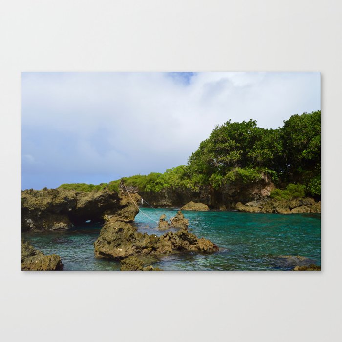 Ague Cove- Guam Canvas Print