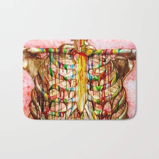 Dripping Bone Bath Mat