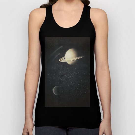 Deep Black Space Unisex Tank Top