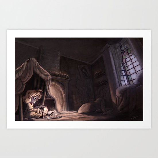 Where Somebody Waits For Me Art Print