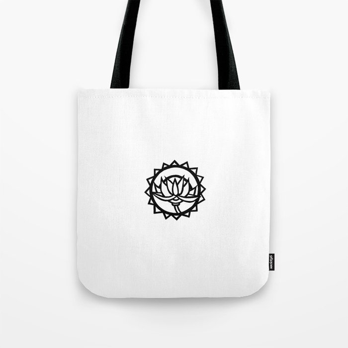 Lotus Mandala Tote Bag