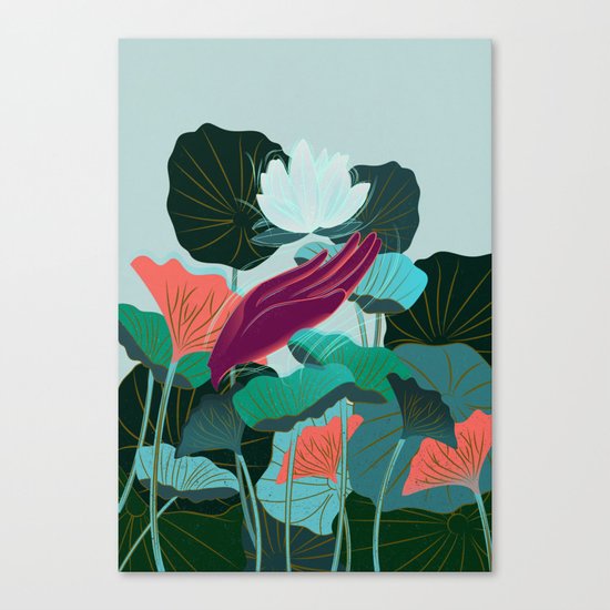Lotus Magic: 05 Canvas Print