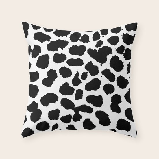 Animal Print Throw Pillow
