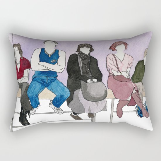 The Breakfast Club Rectangular Pillow