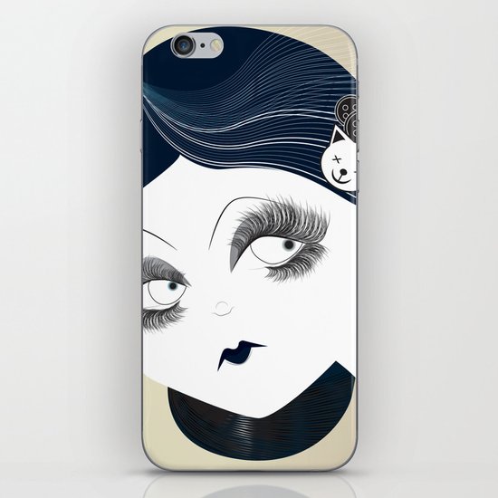 Savanah Black iPhone & iPod Skin