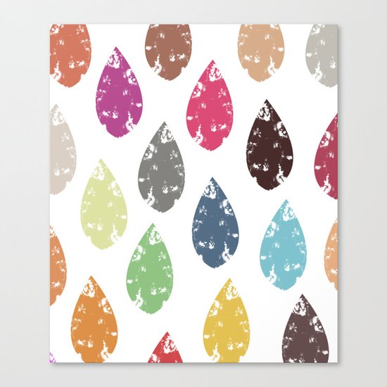 Colorful leaf Canvas Print